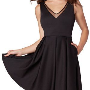 blush cocktail homecoming winter formal dress